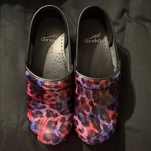 Dansko Multicolor Clogs